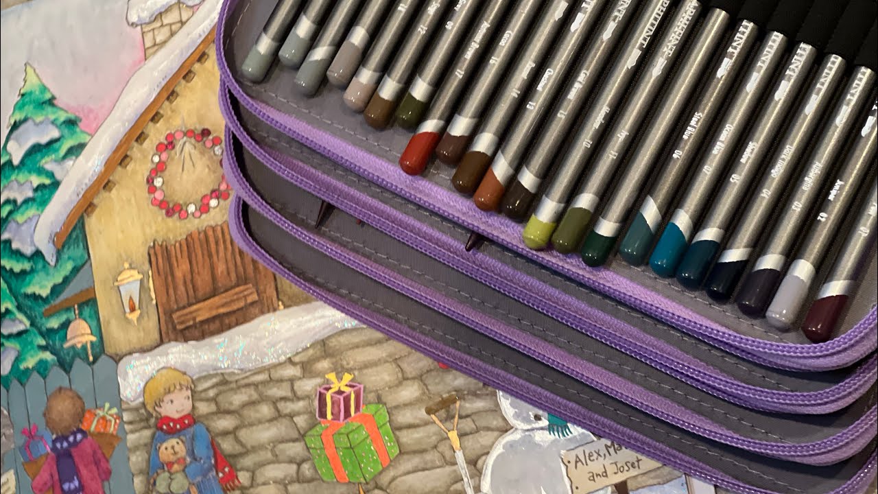How I us Graphitint Pencils in my Coloring Books