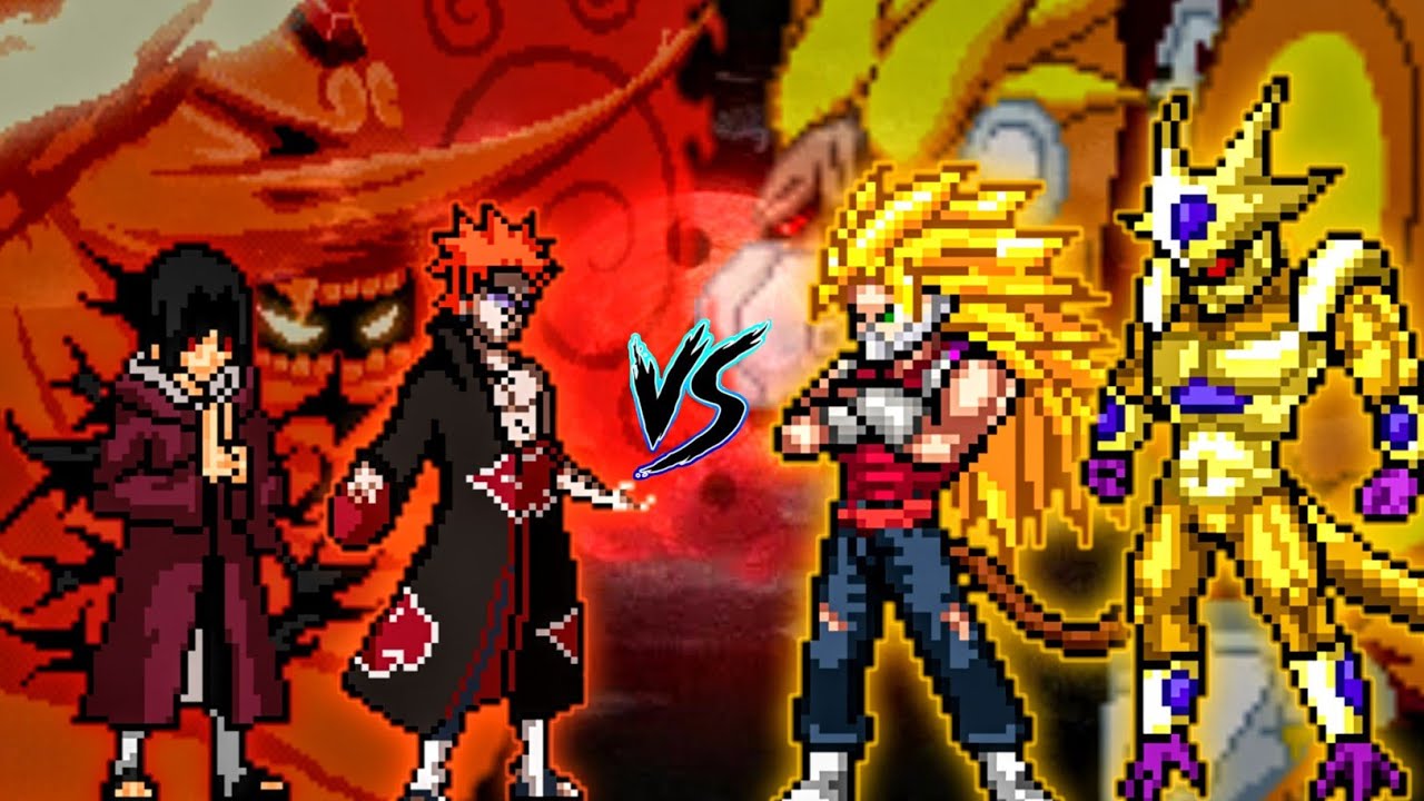 Itachi Edo OP & Pain V2 OP VS Cumber OP (all form) & Golden Cooler V2 OP #Mugen #SOLOLEGION