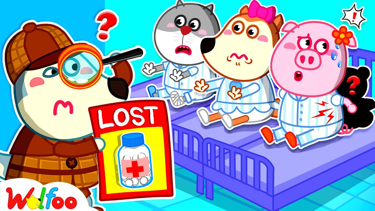 NEW | Detective Wolfoo 🕵️ Finds the Missing Medicine at Hospital | Wolfoo Channel | Kids Cartoon
