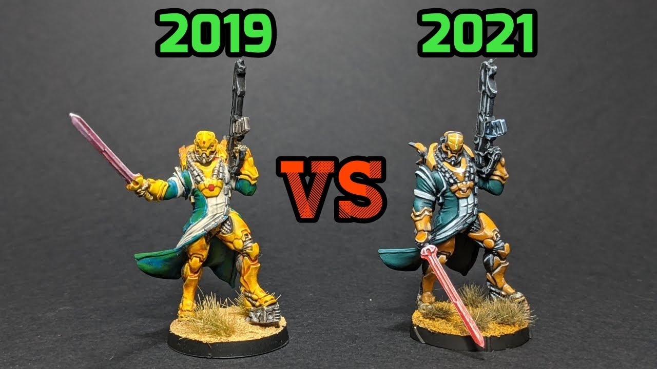 Have I improved my painting ? Painting again Yu Jing Hsein Warrior