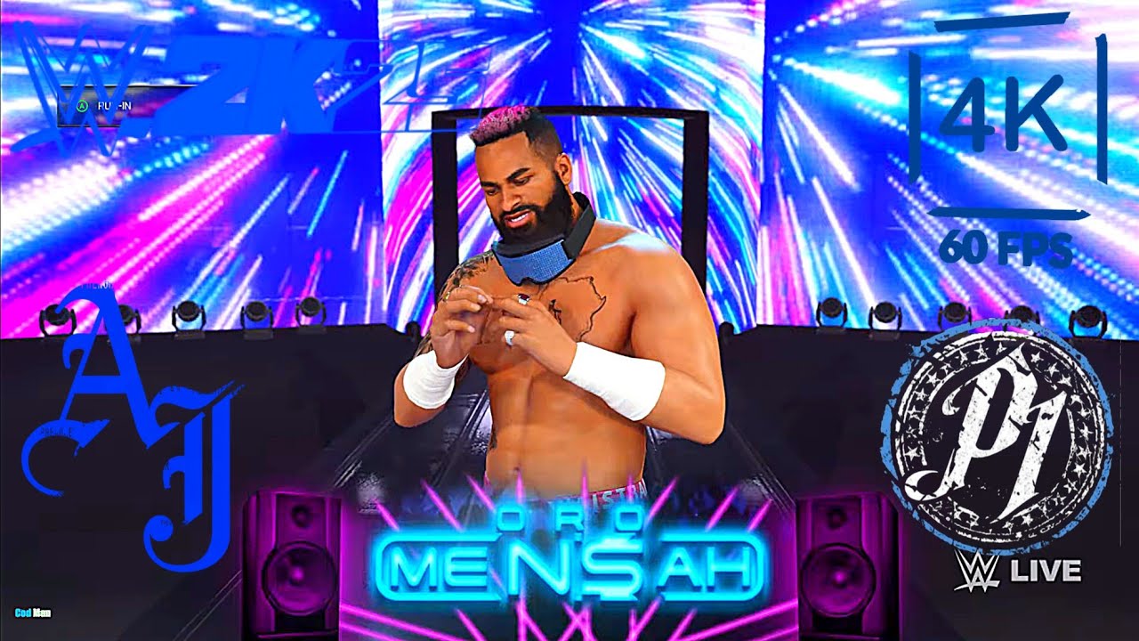 Эй Джей Стайлз против Оро Менса | WWE 2K25 | Феноменальный | Матч по правилам Extreme Rules |⭐⭐⭐