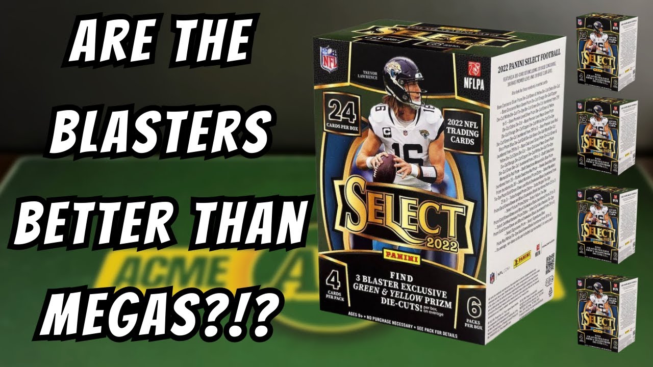 Better Than Expected!?! 2022 Panini Select Football Blaster Box