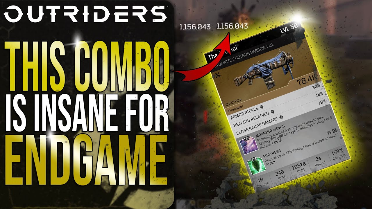 OUTRIDERS - This Mod Combo Is INSANE! 1 Million *FREE* Damage!