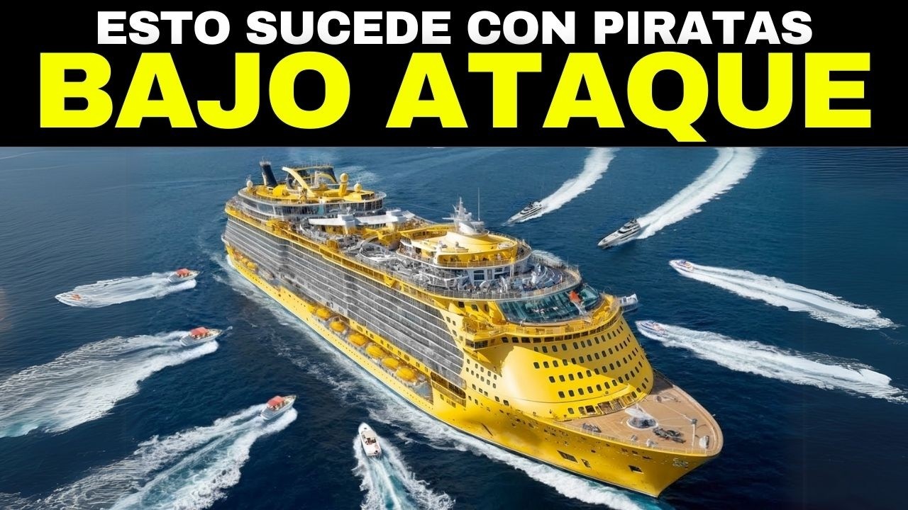 Cuando los PIRATAS SOMALIES Atacan CRUCEROS de Lujo, AS&Iacute; es C&oacute;mo se DEFIENDEN