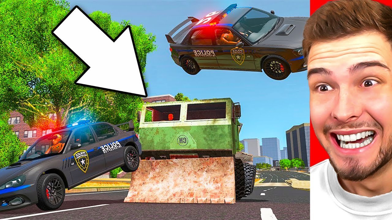 ALLE POLIZEIAUTOS WEGRAMMEN in BeamNG!