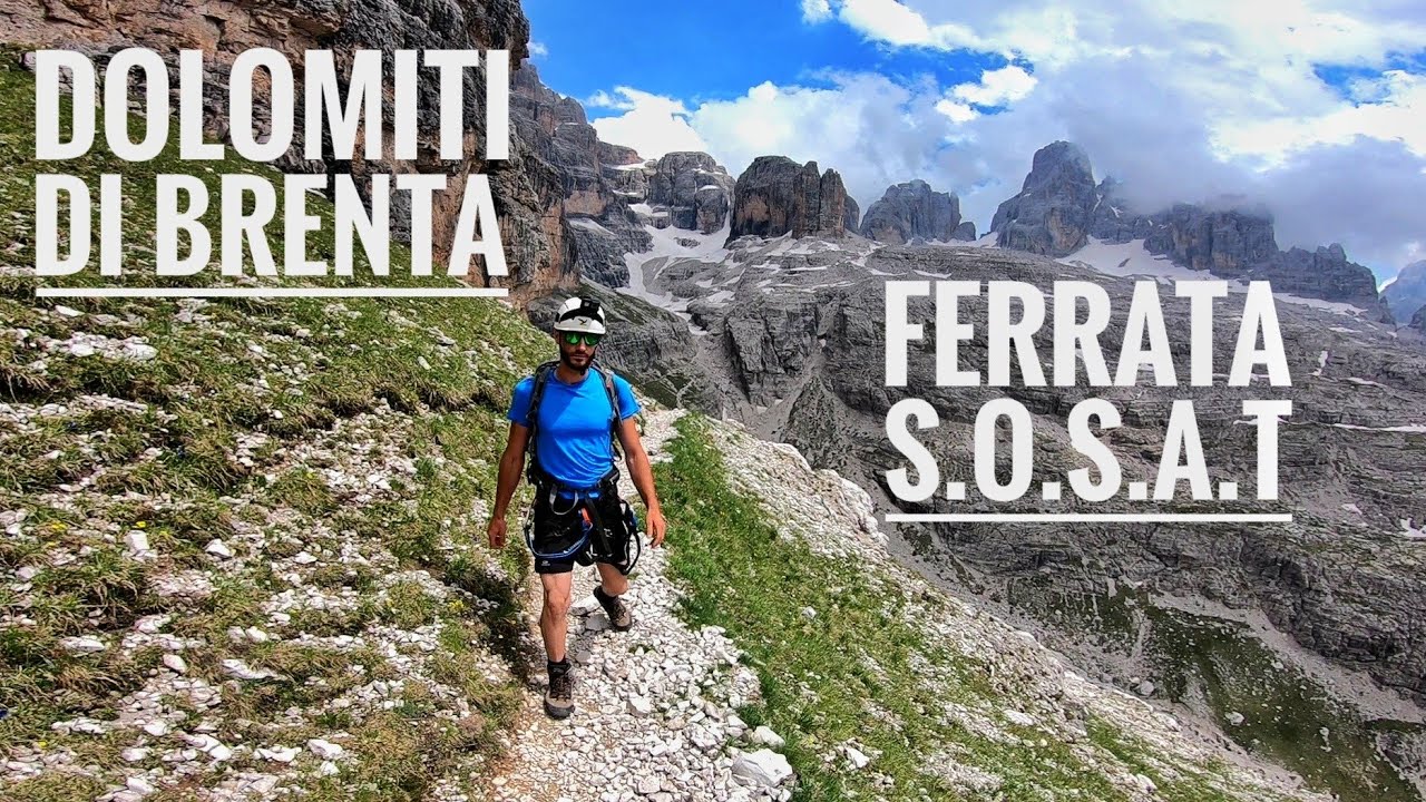DOLOMITI DI BRENTA - TRAVERSATA RIFUGIO BRENTEI / TUCKETT DALLA FERRATA SOSAT
