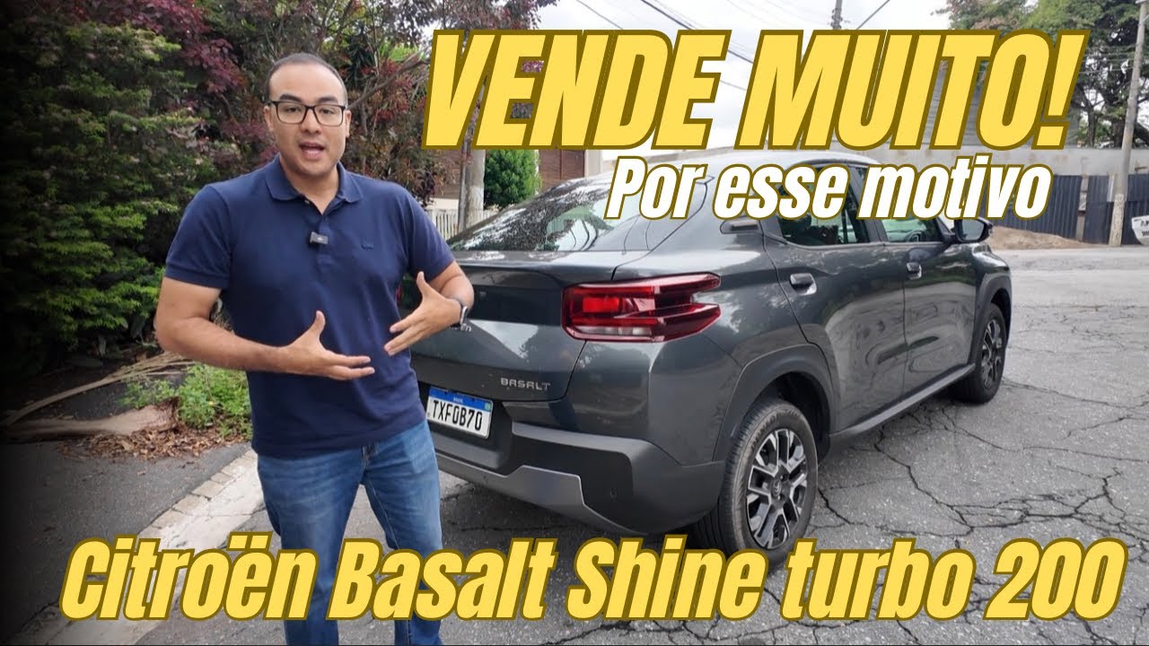 O CITROËN MAIS VENDIDO! O Basalt vende por ESSE MOTIVO! 