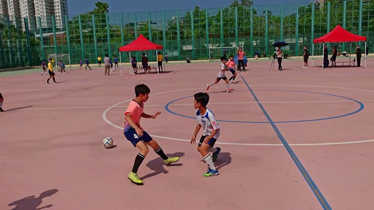 2026-3-8 Infinity 賀歲盃五人足球比賽 U12 分組賽B 通德(粉紅) vs Infinity (白) (5:0)