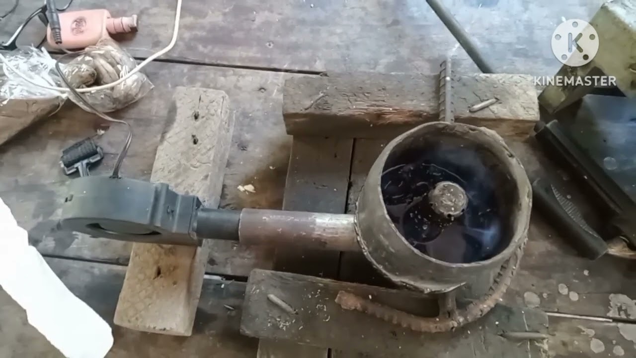 kalan de used oil.2.5mm na drill bit ginamit nating pinangbutas s burner