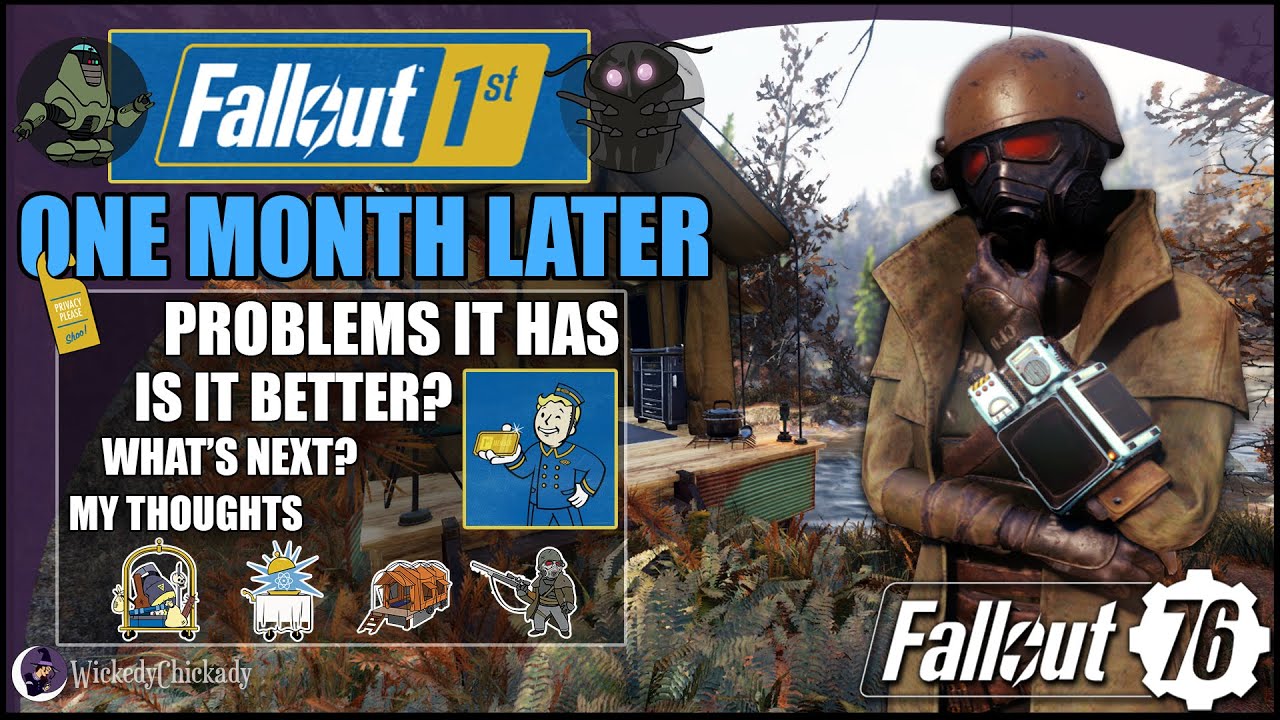 Fallout 1st One Month Later | Is It Better | Fallout 76 Private Worlds | Scrapbox | Survival Tent