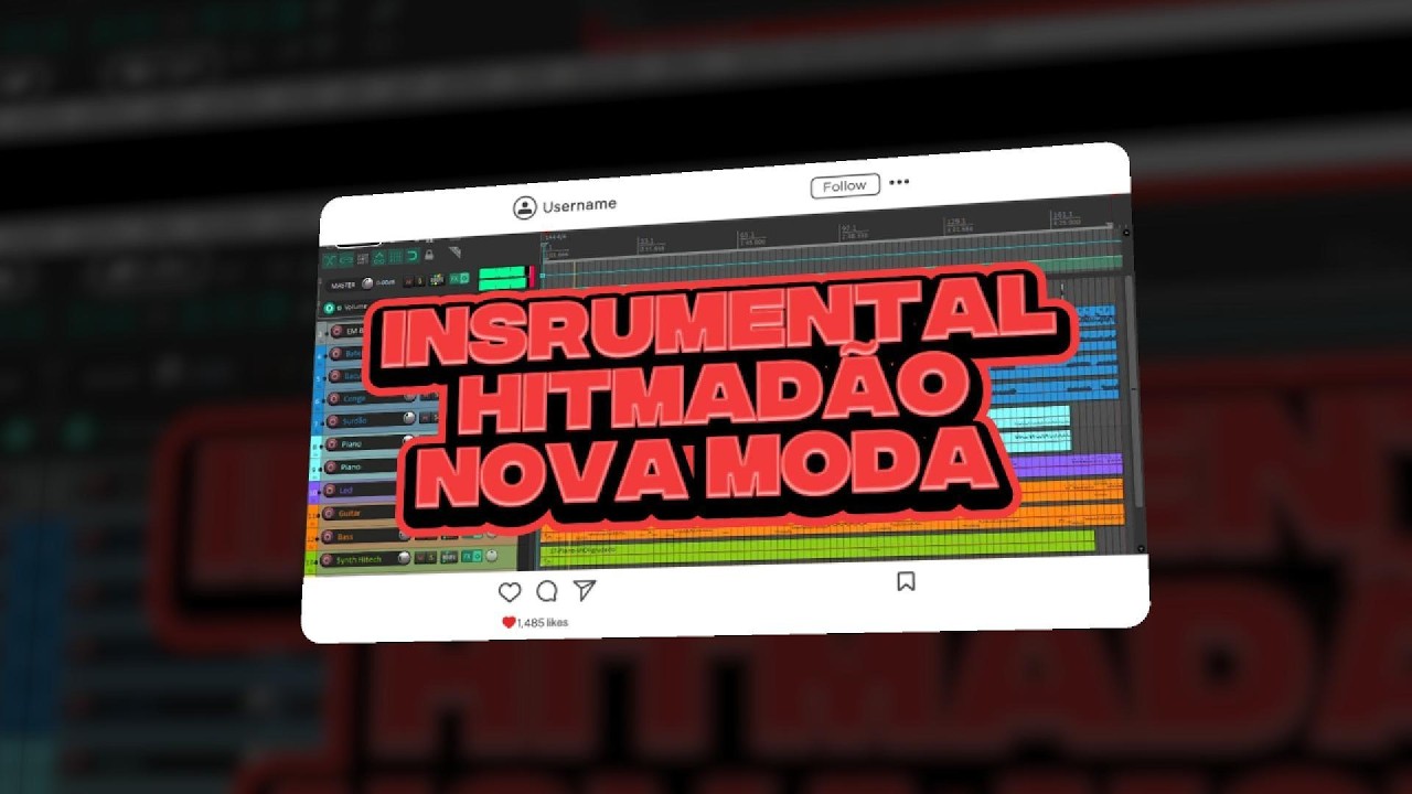 ( SUPER SLOW ) INSTRUMENTAL HITMADÃO NOVA MODA #hitmado #instrumental #bloquinho
