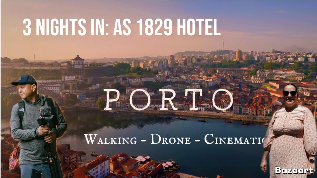 Silent Porto Portugal Film /  hotel 1829 / Drone over Porto  / Summer in Porto