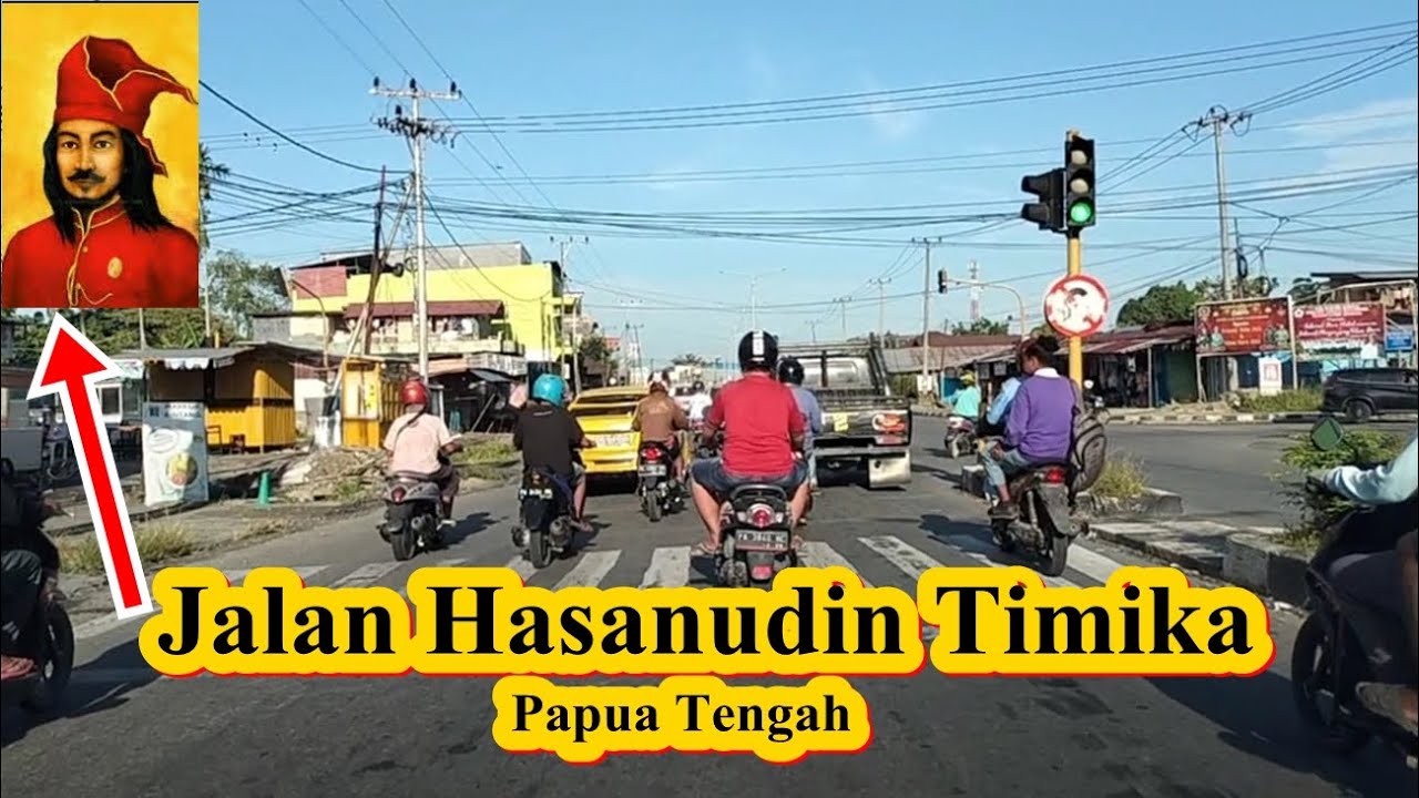 jalan hasanudin timika papua indonesia #jalan #jalanhasanudintimika #timika #papua #infopapuatv