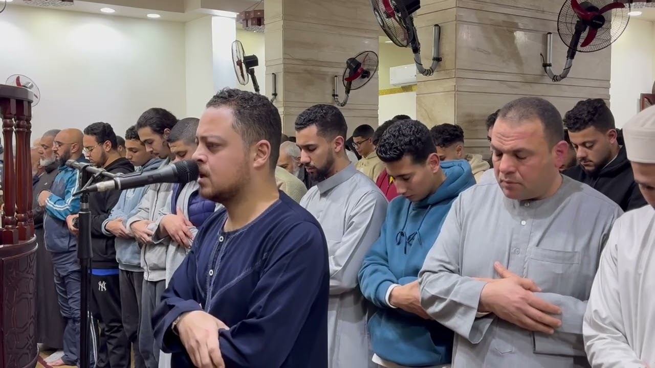 وكأنّك تعيش أجواء الشيخ حاتم فريد صلاة التراويح بمسجد المأمون || القارئ: إبراهيم الملاح