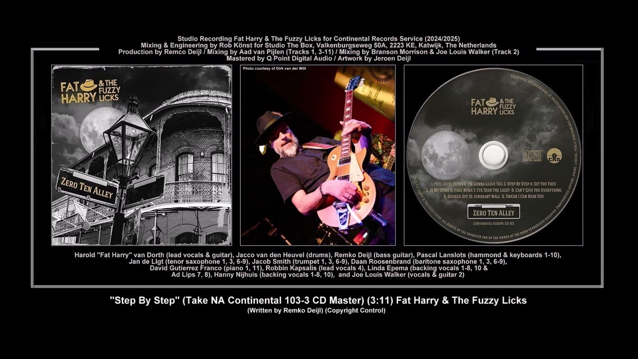 *(2025) Continental 103-3 ''Step By Step'' Fat Harry & The Fuzzy Licks