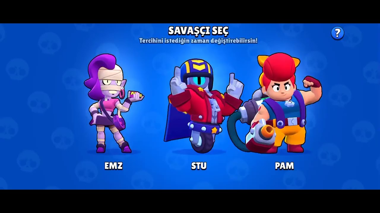 Brawl stars oynuyorum