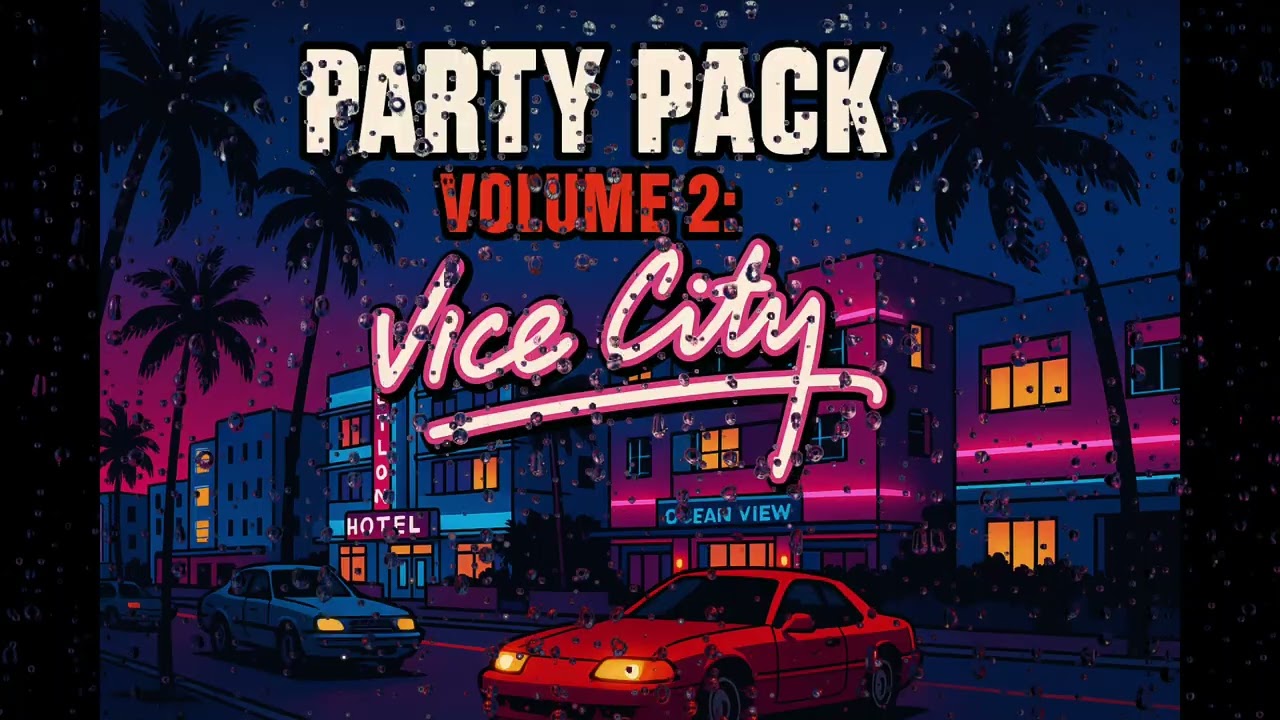 🎶 Party Pack Volume 2: Vice City | 80s Funk & Soul Beat Tape 🎶