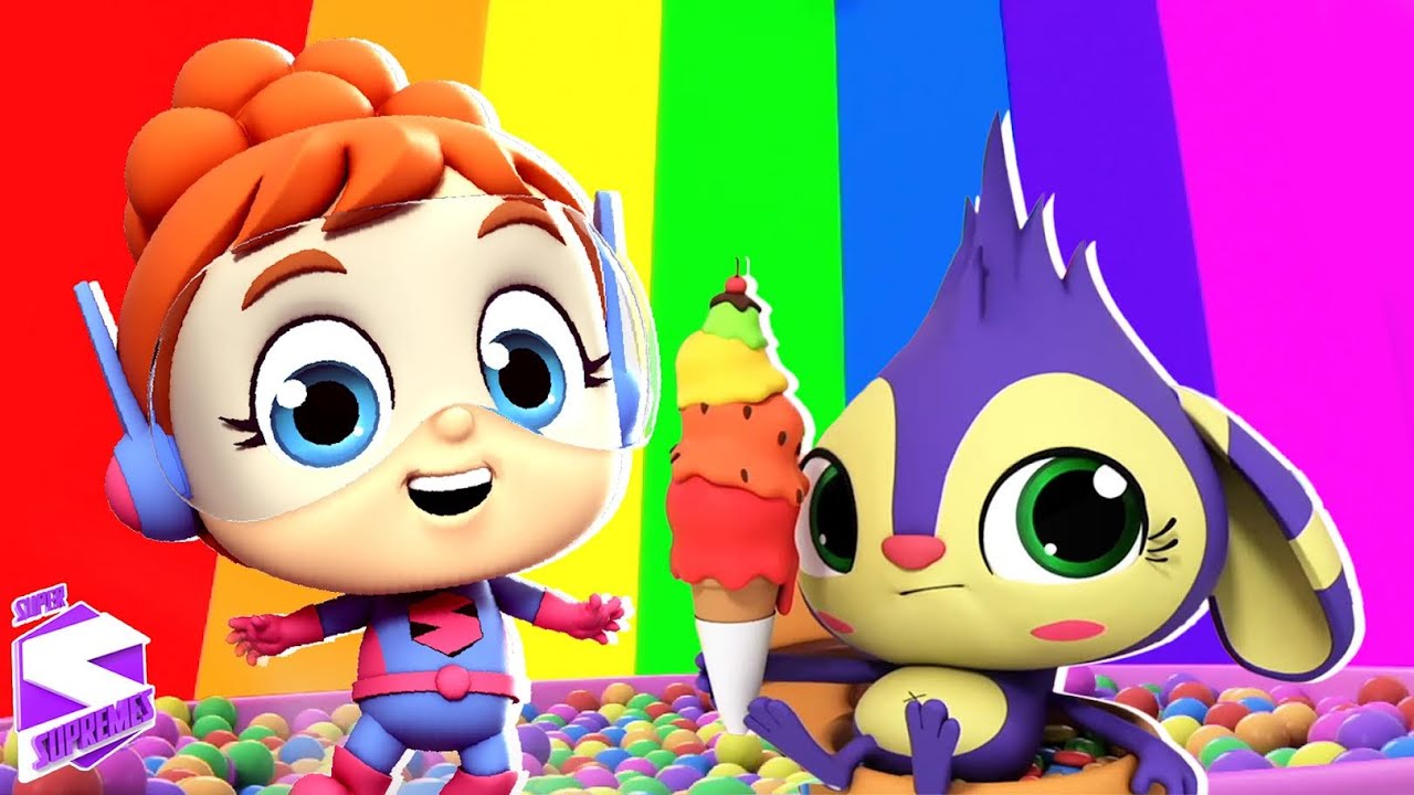 Colors Of The Rainbow, Learning Videos and Nursery Rhymes for Kids