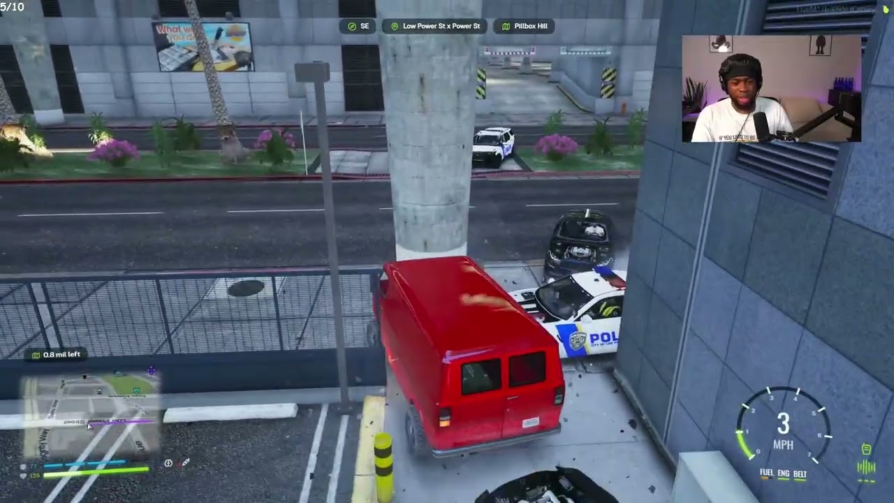 Chang Gang Retreats While Fighting The PD At The Cubby During Weapon Smuggle. | Prodigy 2.6 RP