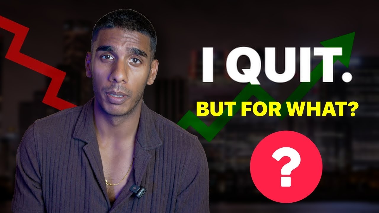 I QUIT my $100k+ corporate job… with NOTHING lined up
