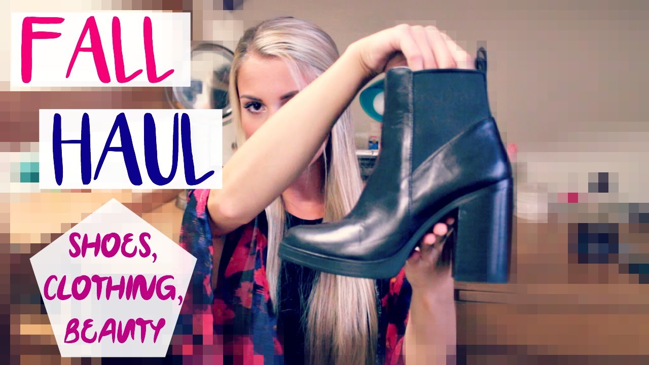 FALL HAUL + WIN FREE SHOES! | Tasha Farsaci