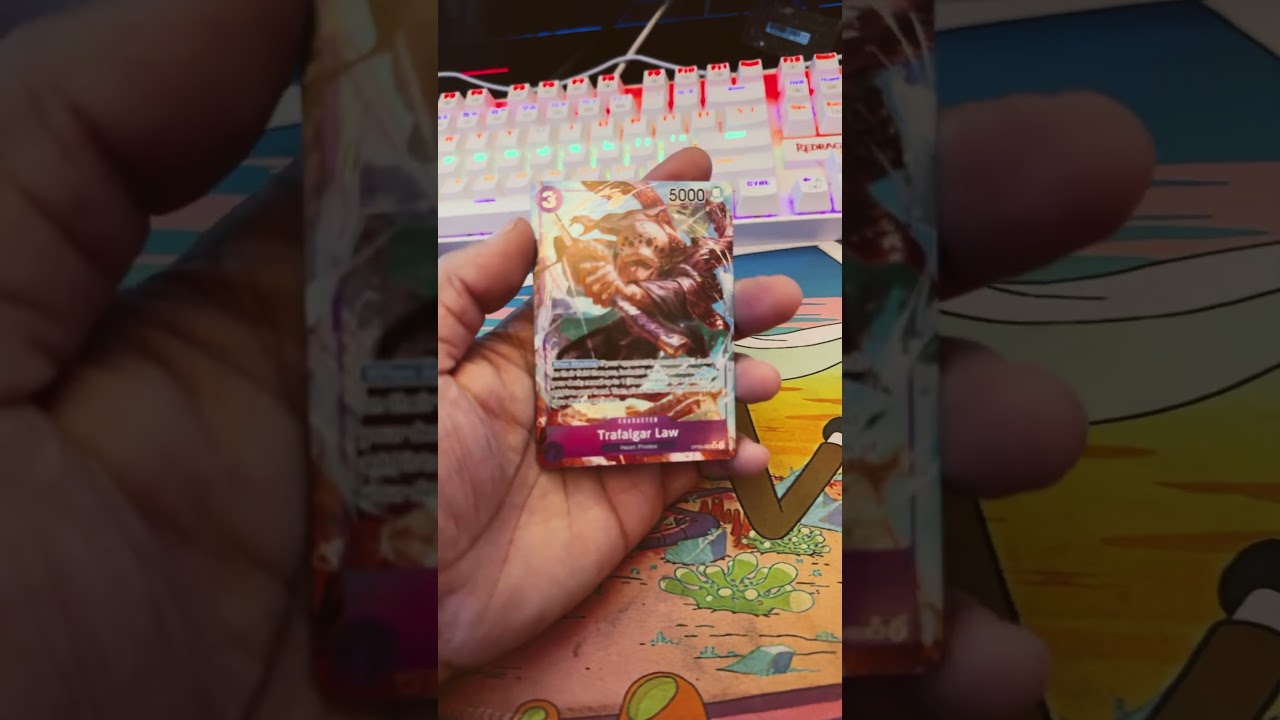 Trafalgar Law OP05-069 SR Alt Art Awakening Of The New Era One Piece #onepiececardgame #onepiecetcg