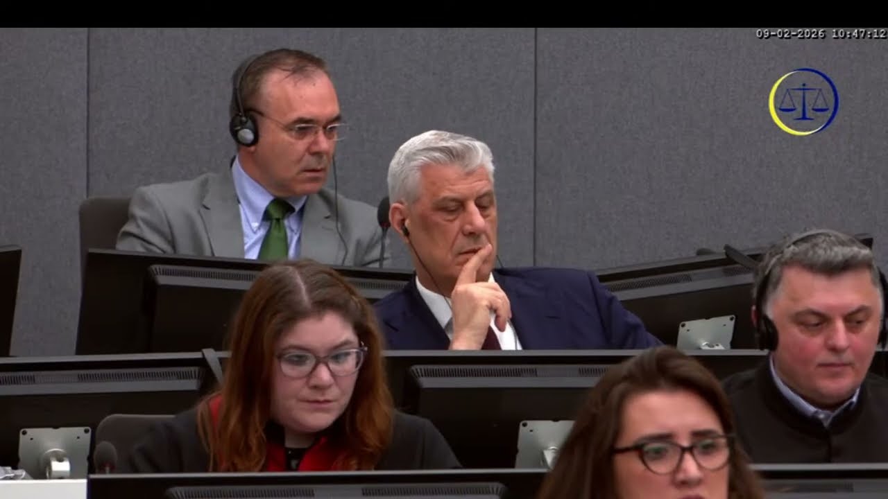 Gjykata Speciale në Hagë (LIVE) - Prokurori kundër Thaçit, Veselit,  Selimit, Krasniqit