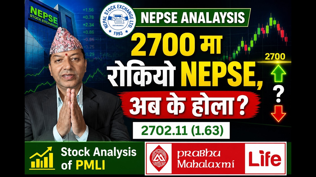 NEPSE Technical Analysis/NEPSE Daily Update/NEPSE Chart Analysis/PMLI Analysis/Raju Paudel.