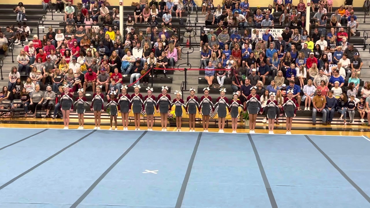 Central Middle School cheer comp 2021