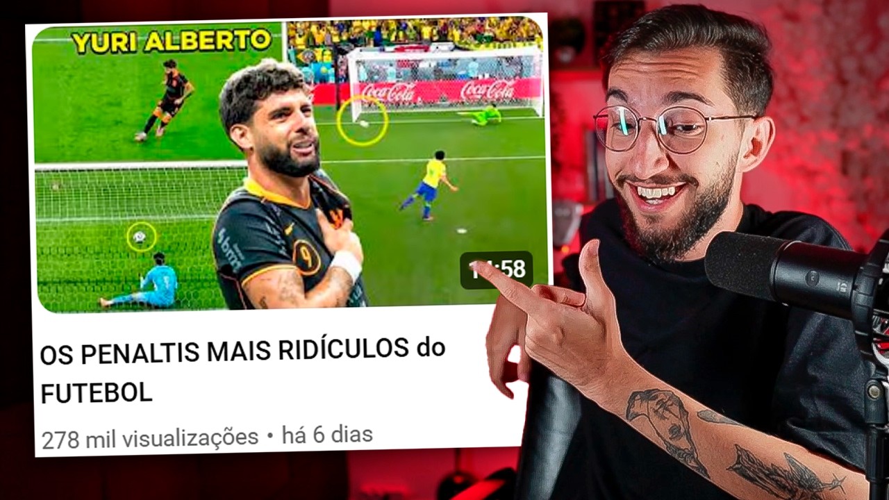 OS PENALTIS MAIS RIDÍCULOS do FUTEBOL