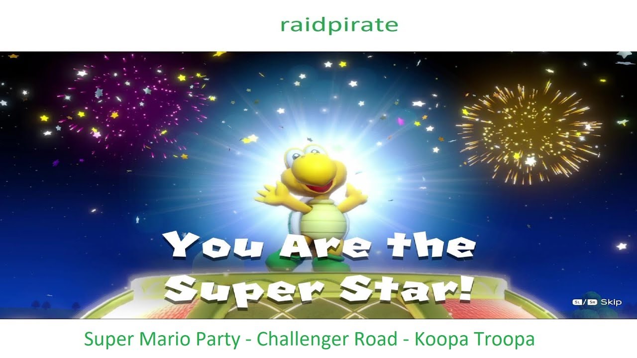 Super Mario Party - Challenger Road - Koopa Troopa