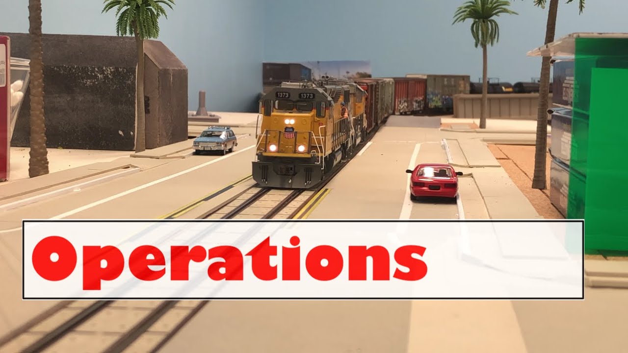 HO scale switching layout - Switching two industries, railfanning, Large HO Scale model railroad