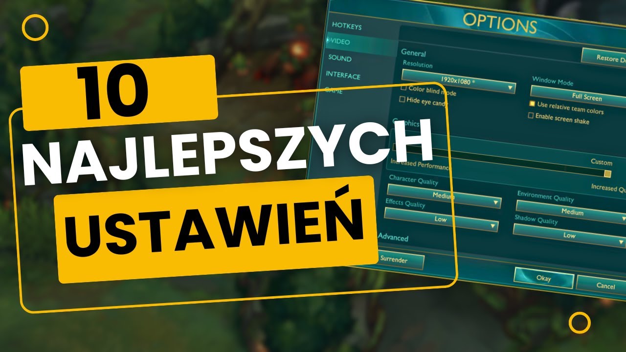 10 USTAWIEŃ, które MUSISZ MIEĆ w SEZONIE 15!