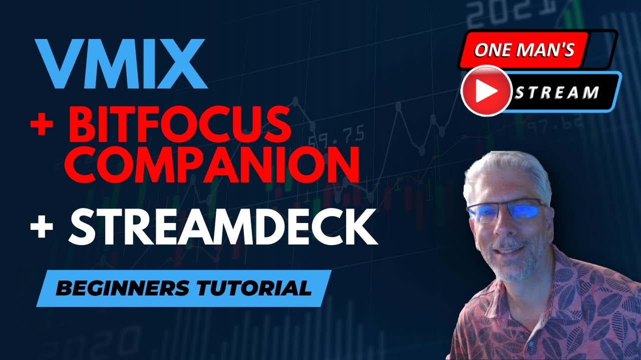 Bitfocus Companion + Streamdeck + vMix | Трансляция от одного человека, выпуск 66 | Учебное пособ...