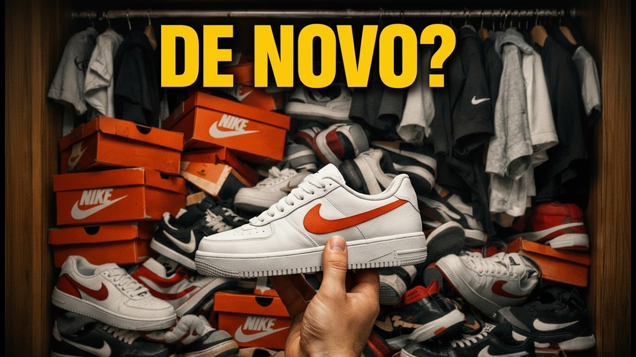 Por que você sempre volta para a Nike?