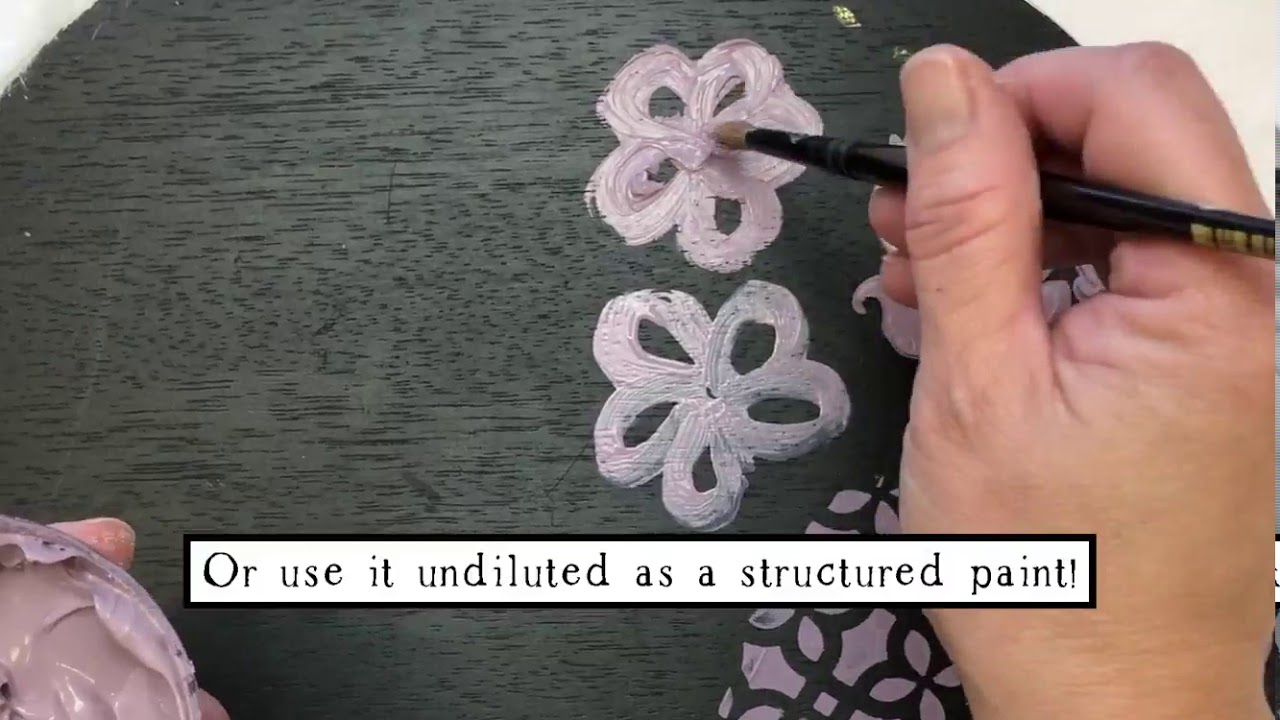 re·design with prima® Chalk Paste® 101