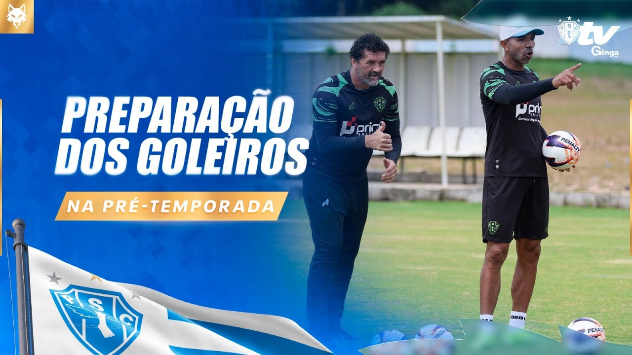 #PapãoTVGingaBet: PREPARAÇÃO DOS GOLEIROS NA PRÉ-TEMPORADA!