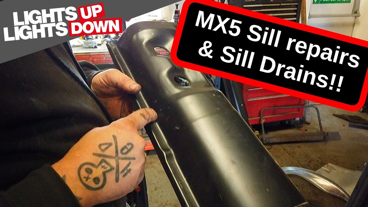 MX5 Sill drains and Meister R Suspension - Whats going on in the workshop 38