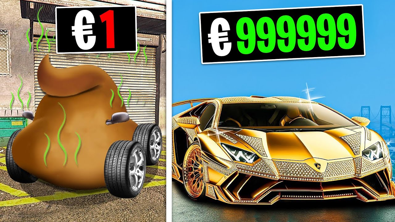 Goedkoopste VS Duurste AUTO In GTA 5!
