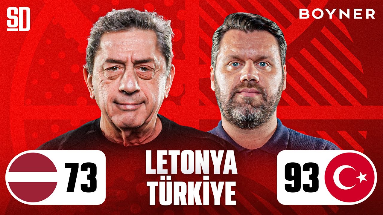 12 DEV ADAM HARİKA BAŞLADI! Letonya 73-93 Türkiye | EuroBasket