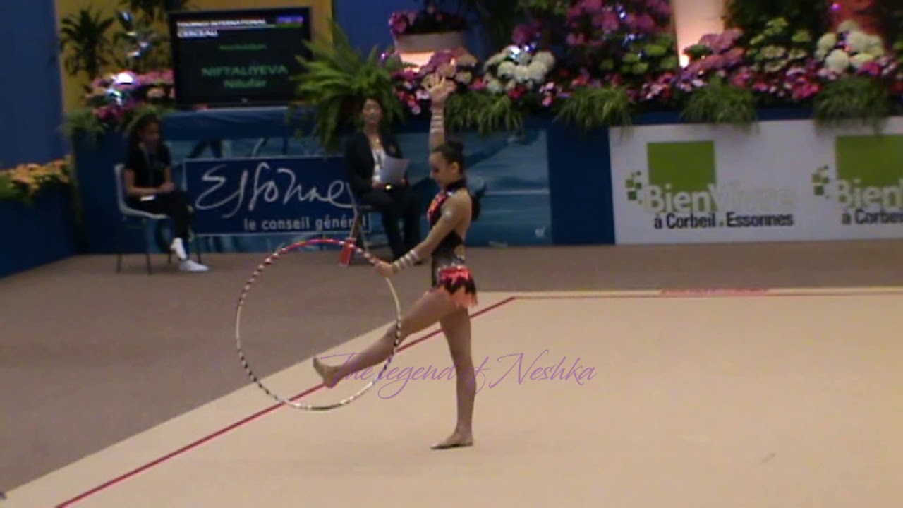 Nilufar NIFTALIYEVA (AZE) hoop - 2014 Corbeil AA
