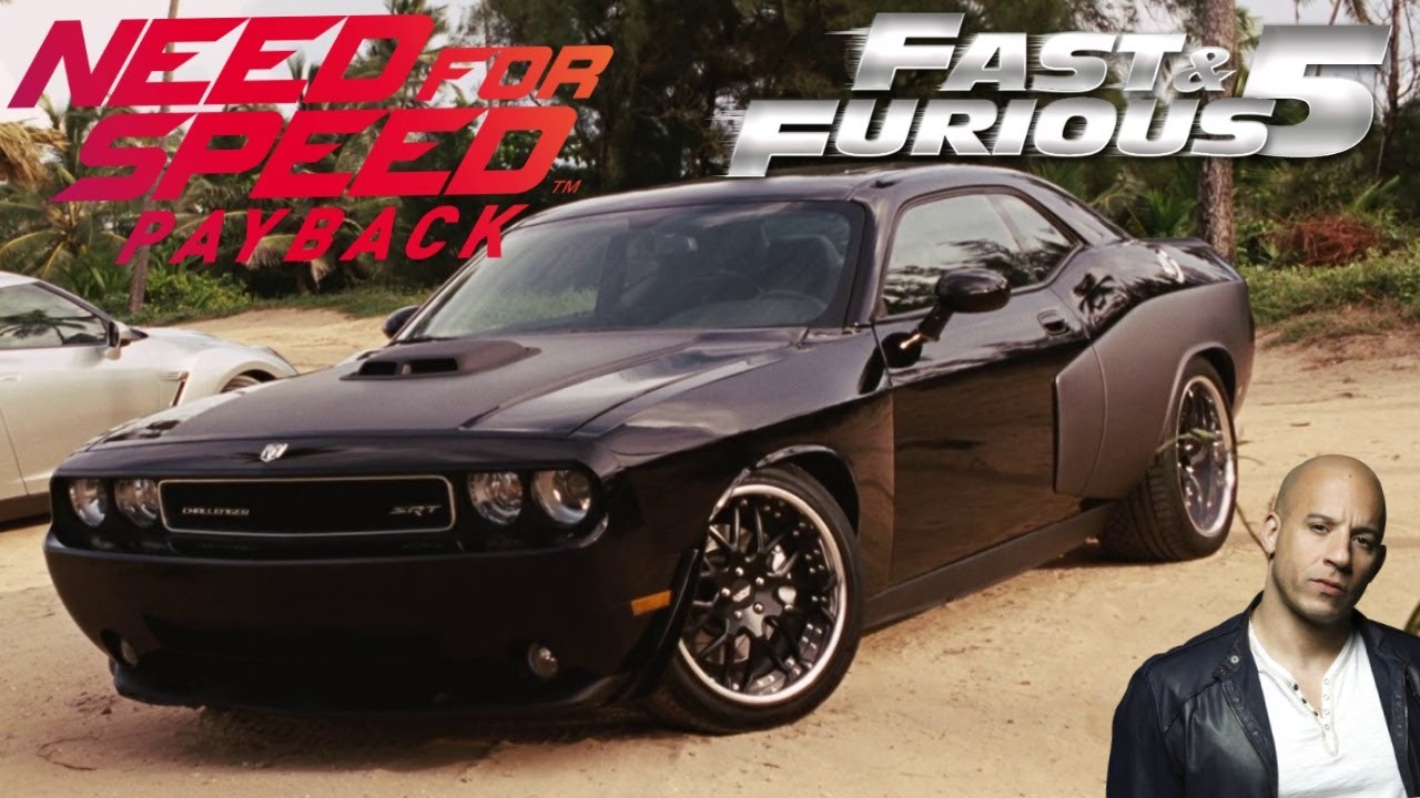 Need for Speed Payback | Fast And Furious 5 Dom's Dodge challanger STR-8 Build
