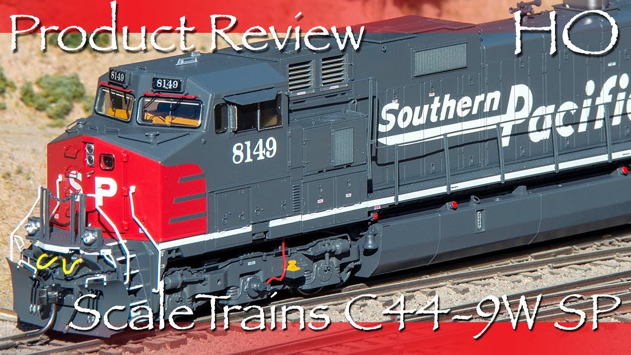 Product Review HO ScaleTrains C44-9W SP (has one error - see description)
