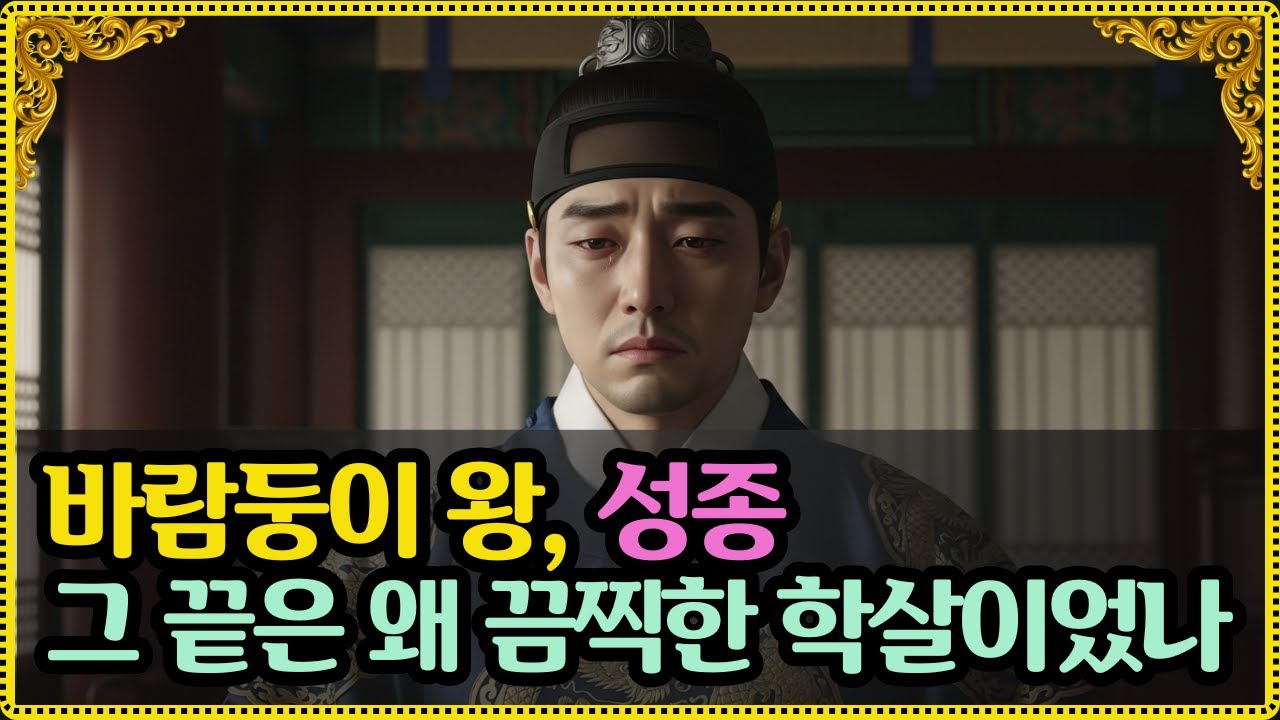 아버지의 바람기, 아들의 학살로 되돌아오다. 성종과 연산군의 비극#역사이야기#역사해설 #역사인물 #조선왕실
