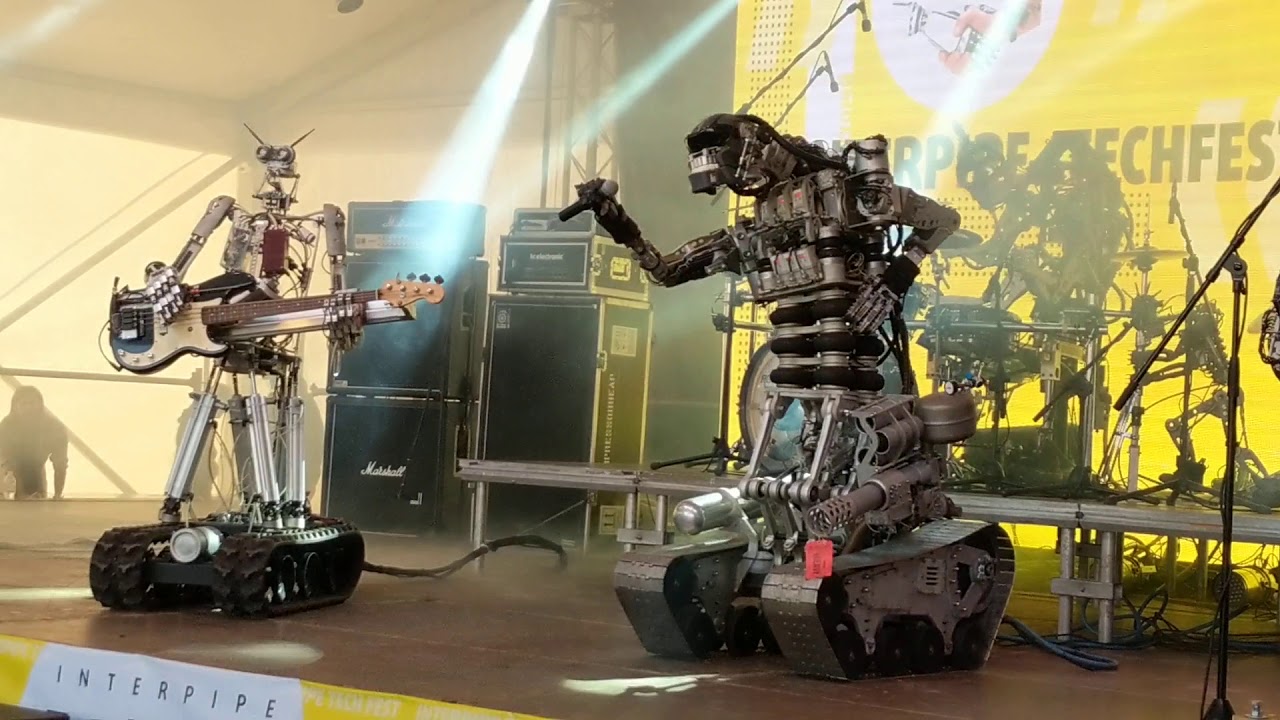 Compressorhead Live in Interpipe Tech Fest 2019 #2