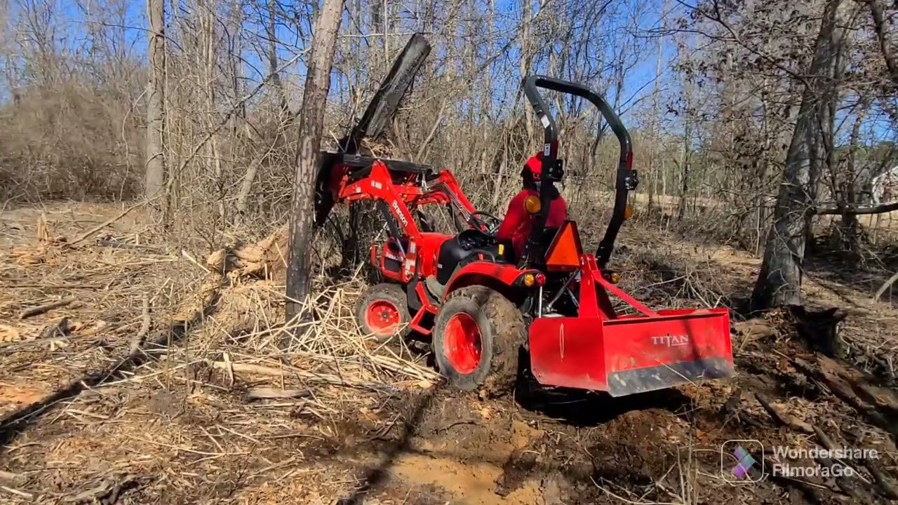 Moving trees with the Branson 2400