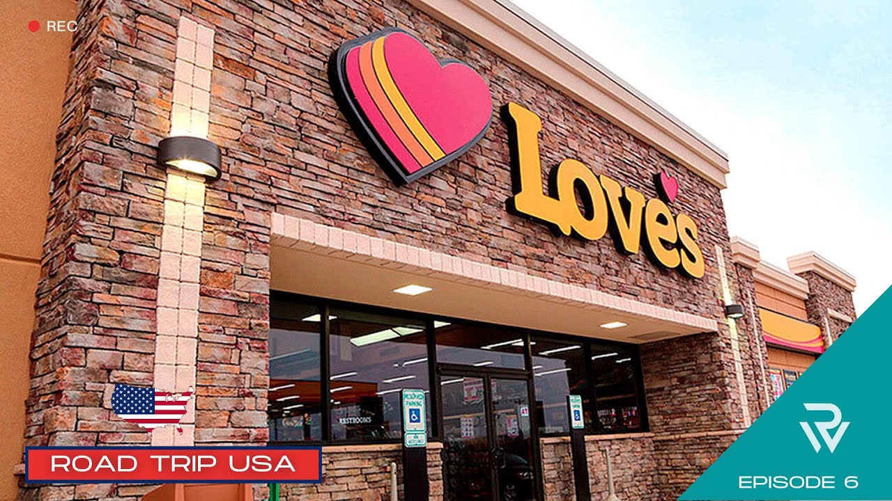 RonsWorld 2022 Road Trip USA - A Good Night and Early Rise at LOVES Travel Stop - Ep. 6 🚙