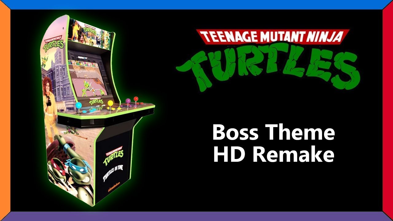 TMNT Arcade  - Boss Theme [HD REMAKE]