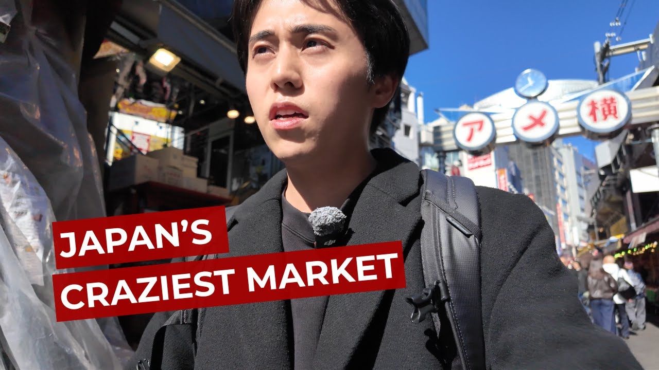 Inside Japan’s Most Chaotic Market 🇯🇵