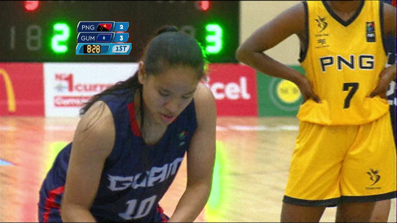 Guam v Papua New Guinea (Womens) Basketball Pacific Games Samoa 2019